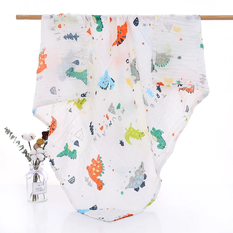 silk bed sheets Muslin Muslin Baby Blanket Baby Swaddles ,stroller Cover, Burp Cloth,  Blanket, Changing Mat, Nursing Cover cooling mattress topper Bedding