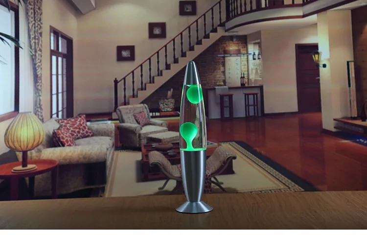 Вулканической лавы Lamp13-Inch металлическая нижняя часть в интернет-магазине la Дэн вулканическая лава лампа креативные декоративные огни шуй му Дэн напрямую от производителя