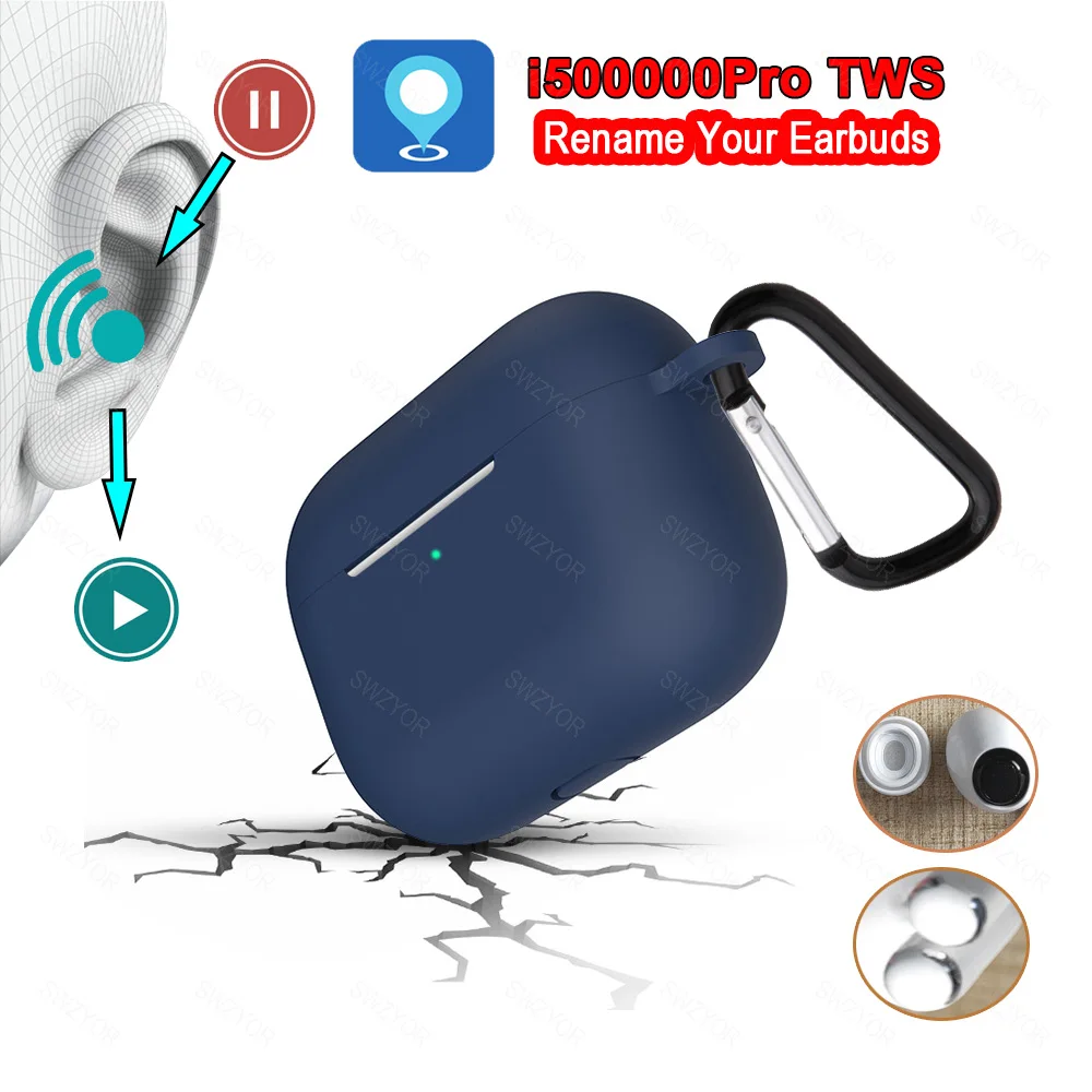 i500000 Pro TWS 1536U Wireless Bluetooth Earphones Smart Sensor Air 3 TWS Earbuds PK I9000 i100000 i200000 PRO tws