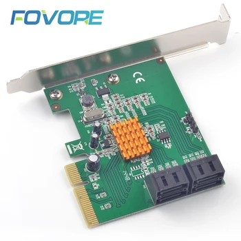

PCI e SATA Adapter PCI e to SATA 3.0 RAID 4 port Adapter expansion Card controller SATAIII PCI e PCI express x4 Converter