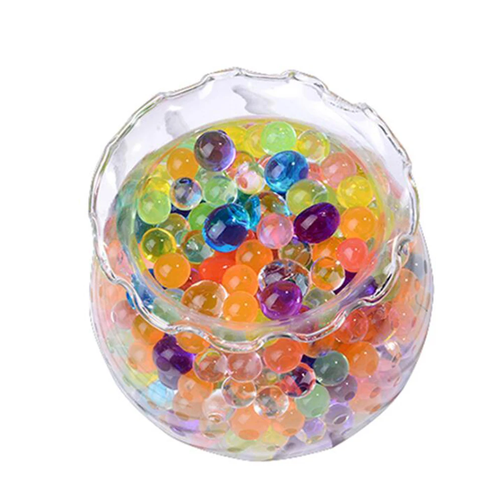270g Colourful Water Crystal Mud Growing Balls Beads for Plants Flowers Vase Filler Home Party Potted Decoration