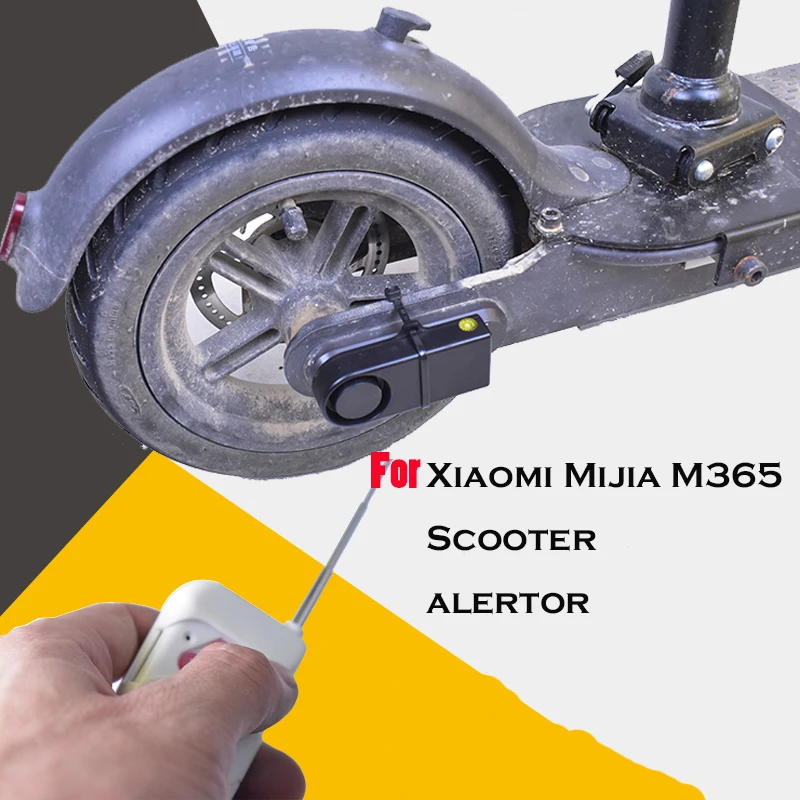 Защита от взлома для xiaomi m365 электрический скутер Вибрация напоминание сирена беспроводной пульт дистанционного управления Датчик Безопасности оповещения