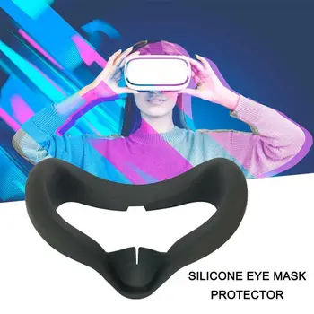 

1PC Soft Anti-sweat Silicone Eye Mask Cover For Oculus Quest VR Glasses Unisex Anti-leakage Light Blocking Face Eye Cover Pad