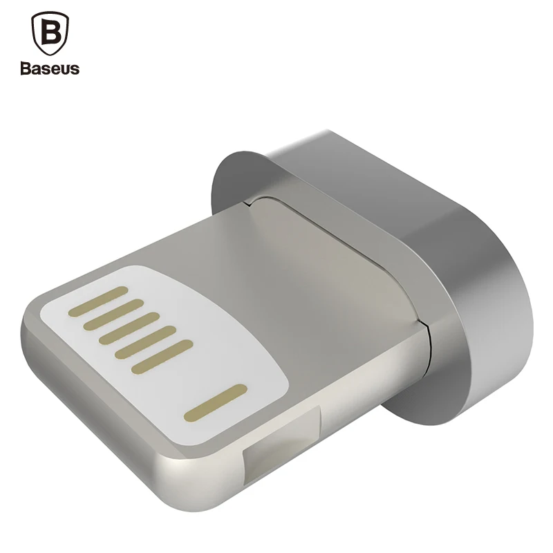 Baseus для магнитного lightning usb кабель для зарядки с адаптером для iPhone xs max xr 8 7 6s plus 5s 11 apple ipad pro быстрое зарядное устройство 8pin