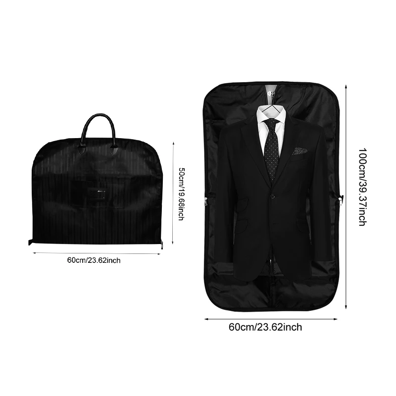 Cena BAKINGCHEF mężczyźni garnitur worek do przechowywania pyłoszczelna wieszak organizator podróży płaszcz ubrania pokrowiec na odzież Case akcesoria materiały eksploatacyjne