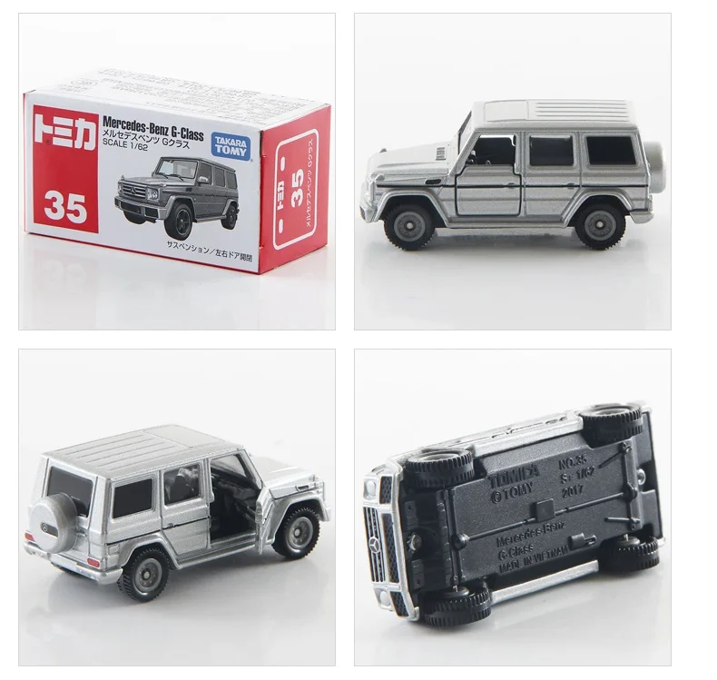 TAKARA TOMY 1: 62 Mercedes-Benz G-class#35 литая модель автомобиля Игрушечная машина игрушки для мальчиков