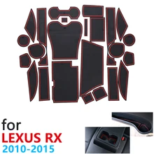 Противоскользящие резиновые чашки подушки Салонные подложки для Lexus RX 300 200 т 450h RX200t RX300 RX450h~ аксессуары