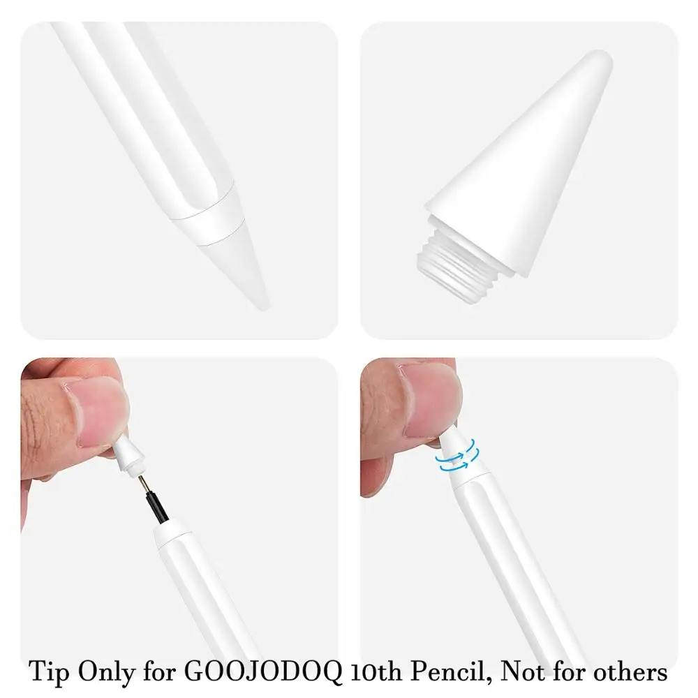 Наконечник GOOJODOQ только для карандаша GOOJODOQ10th Gen iPad 2018 2019 2020 с отказом от ладони