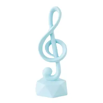 

Resin Musical Note Figurine Statue Arts Craft Home Office Bookshelf Decoration