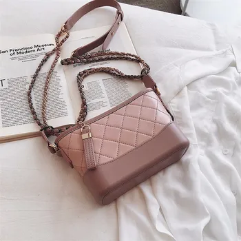 

Ladies PU Soft Shoulder Bag Chain Wanderer Handbag Bolsa Feminina Luxury Handbags Women Bags Designer Bolsos Mujer Sac A Main