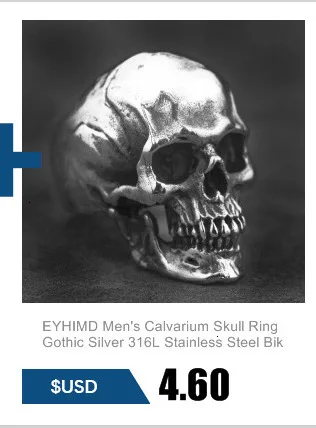 Сломанные поврежденные Половина лица Череп Кулон ожерелье Мужская мода байкер рок панк ювелирные изделия Античный серебряный цвет, длина цепи 45 см