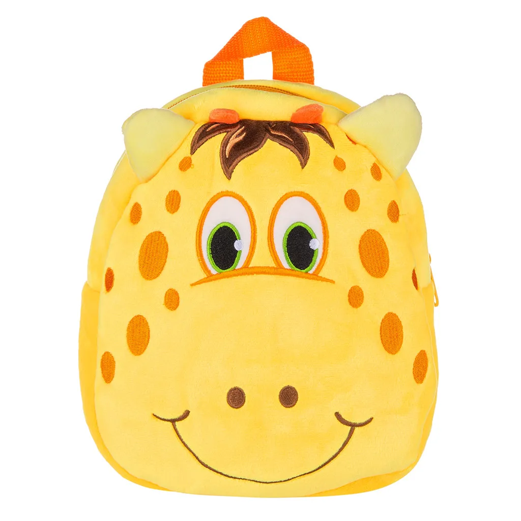 Мультяшные милые животные плюшевые рюкзаки для малышей Мини школьные сумки детская школьная сумка для раннего детского образования игрушка плюшевая сумка M50
