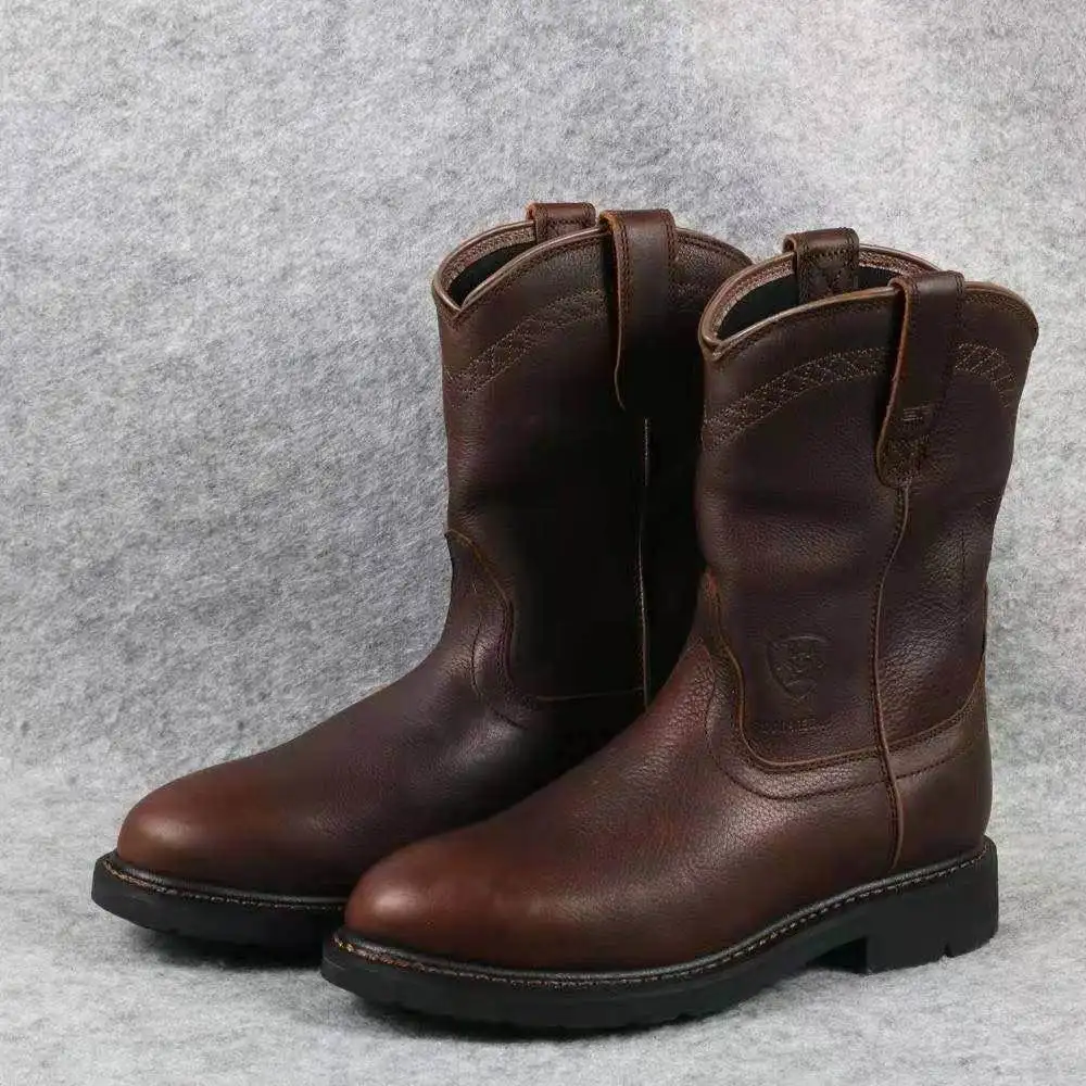 

Winter Fashion British Men Top Quality PU Leather Slip on Boots Breathable Chelsea Boots Male Casual Zapatos De Hombre f215