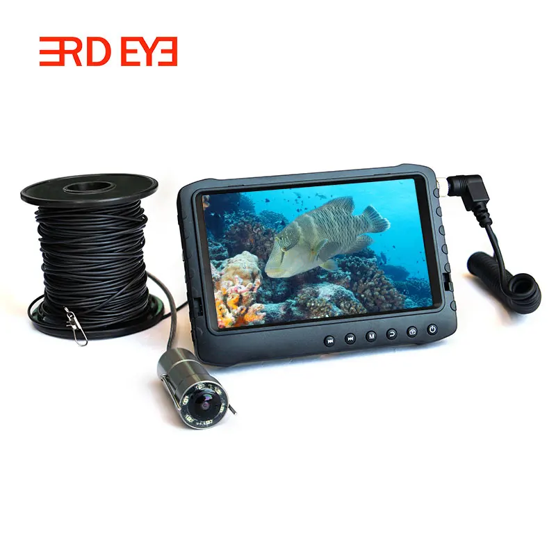 30 м 5 дюймов full HD 2mp sony 160 градусов подводная рыболовная камера с регулируемым 6ir