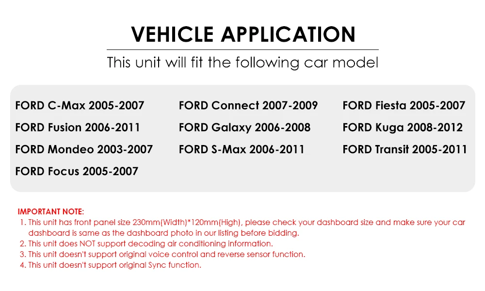 US $140.59 Android 100 Car Multimedia For Ford Kuga Mondeo Transit Focus Connect CS Max Wifi DVR DAB TPMS EQ BuiltIn Map 1G16G