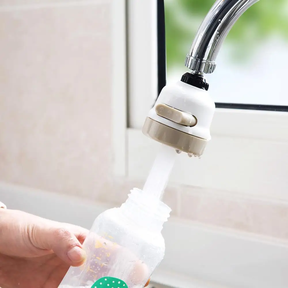 360 Rotate Faucet Extender Sink Flexible Faucet Adjustable Sprayer Water Filter Shower Filter Tip Home Kitchen Accessories