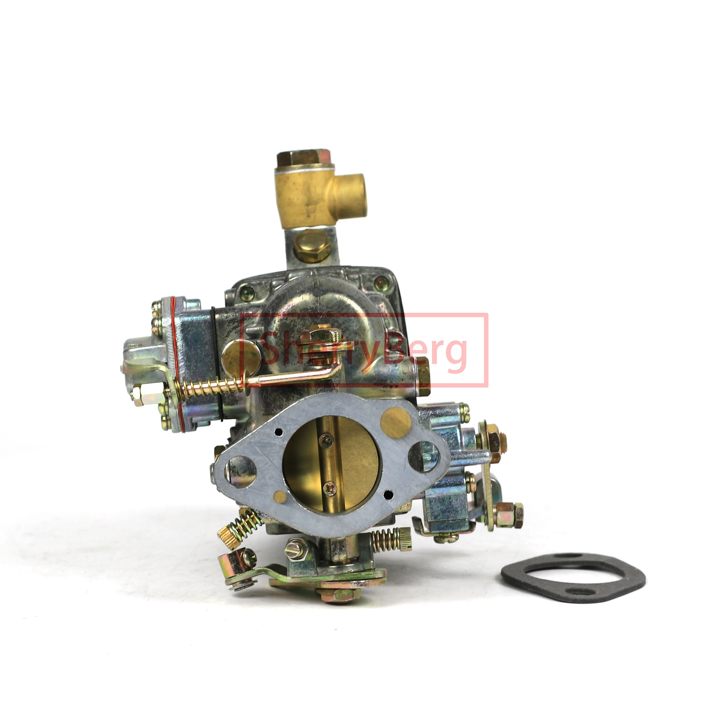 무료 배송 Solex 1 배럴 기화기 Jeep Willys CJ3B CJ5 CJ6 134 ci L-헤드 17701.02 기화기 탄수화물