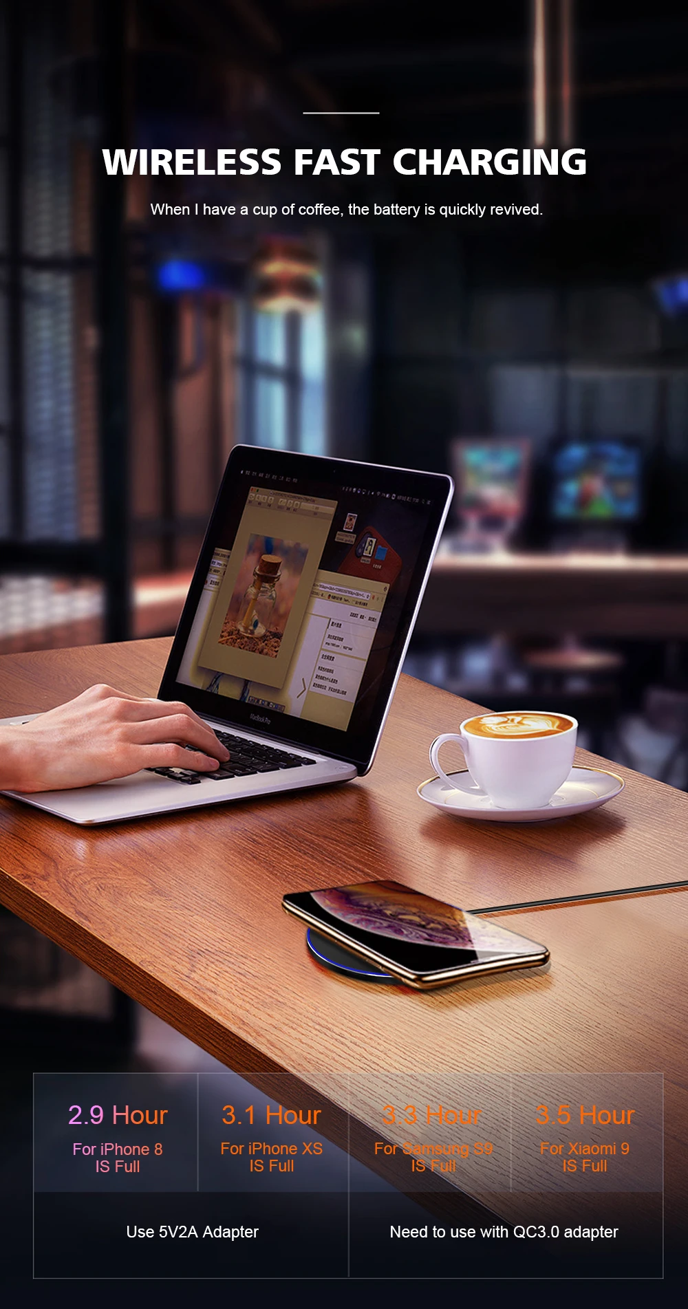 15W Qi Wireless Charger Pad For Iphone 11 Pro Max XR XS MAX Samsung S10 S9 Note 10 Huawei P30 Pro Fast Wireless Charging Station (3) - 副本