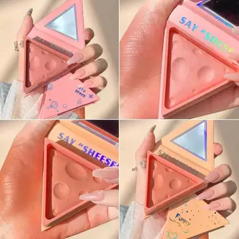 

Cheese Blush 4 Colors Face Mineral Pigment Blusher Blush Powder Brozer Cosmestics Professional Palette Blush Contour Shadow