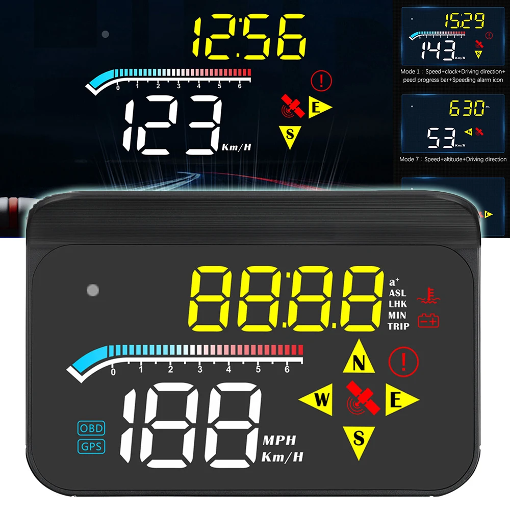 Для Автомобильная электроника Запчасти 1 шт. цифровой GPS Скорость ometer лобовое