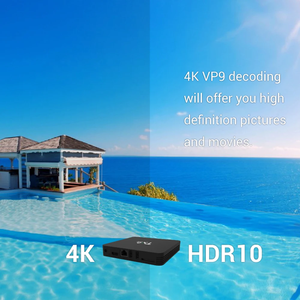 TX9S Android 9,0 ТВ приставка S912 Восьмиядерный 64 бит 2 ГБ/8 ГБ 2,4G Android tv WiFi 1000 м набор Смарт ТВ приставка 4K декодирование HD медиаплеер