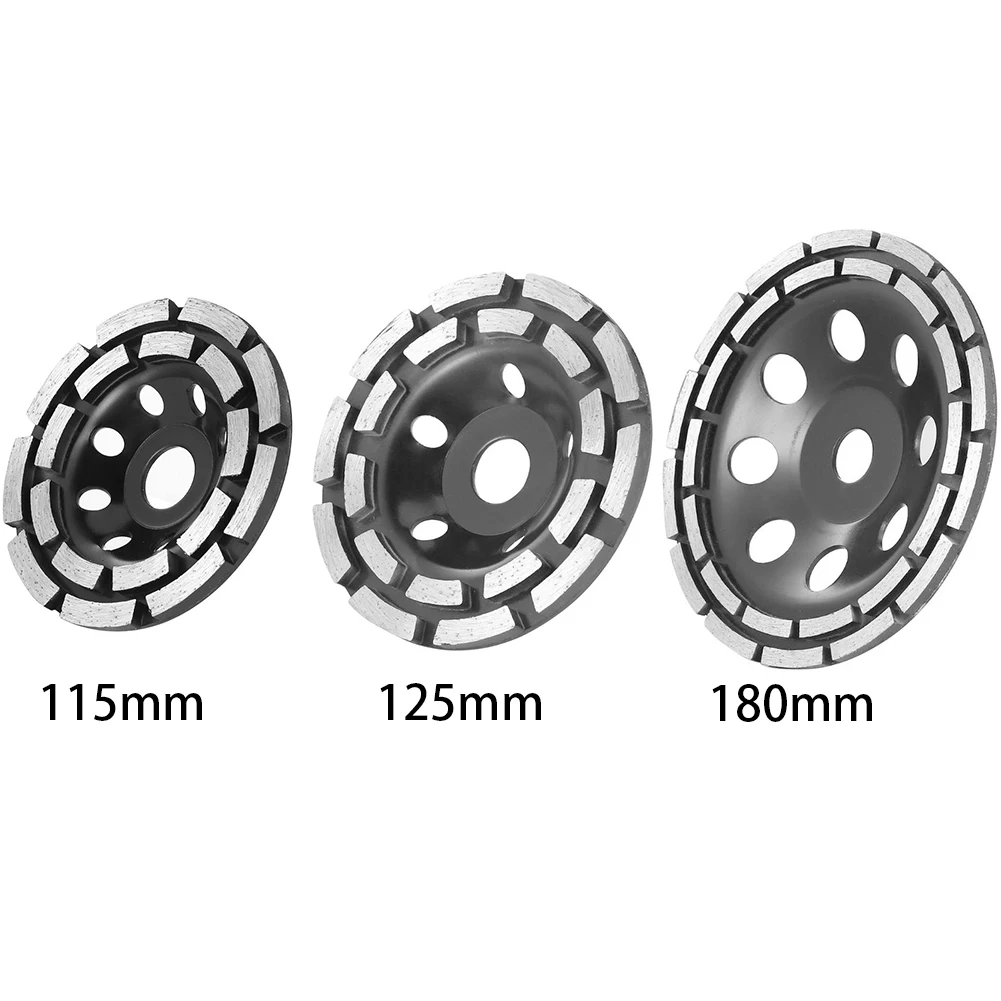 Металлообработка круглый двухрядный инструмент чашка бетонный сегмент шлифовальный диск пильное полотно аксессуары Алмазный прочный