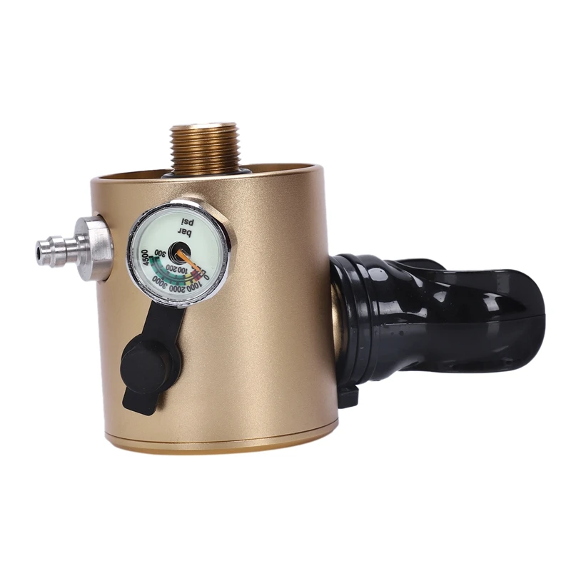 

DIDEEP Mini Scuba Oxygen Cylinder Air Tanks Diving Equipment for Snorkeling Underwater Breathing Refill Adapter Valve Head Mouth