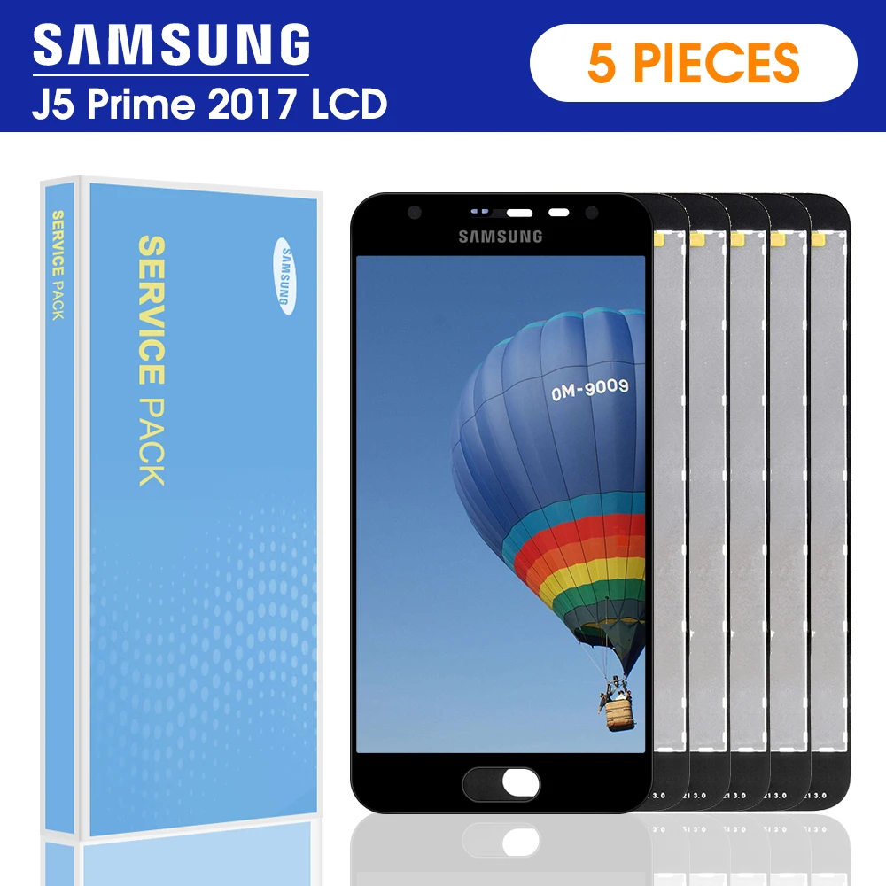 Оригинальный жк дисплей 5 шт./лот для Samsung Galaxy J5 Prime J5P G570F G570Y с сенсорным экраном