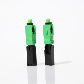 

50pcs FTTH Fiber Optic Quick Connector Single Mode Optical Fiber Field Assembly Embedded Quick Connector