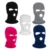 Зимняя теплая Балаклава для лыж и велоспорта с 3 отверстиями капюшон Кепка маска на все лицо армейская тактическая для окружности головы 15,75-24,41 дюймов - изображение