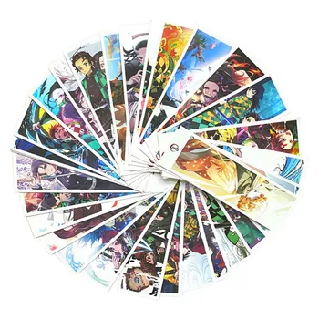 

Ghost Slayer's Blade Peripheral Anime Bookmark Postcard Student Creative Bookmark Stationery Gift