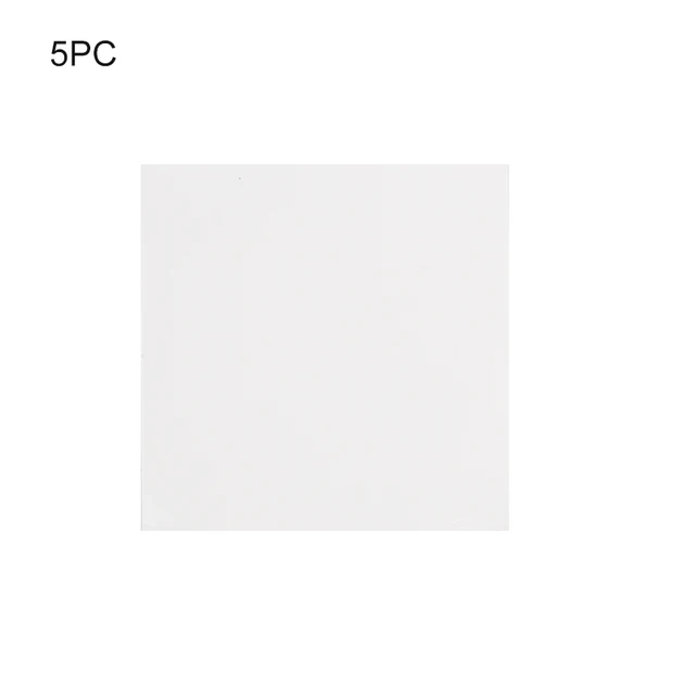 white 5pcs