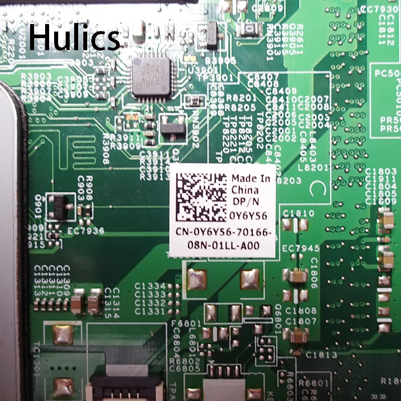 Hulics оригинальная материнская плата для ноутбука DELL Inspiron 15R N5010 0Y6Y56 48.4HH01.011 HM57 CN-0Y6Y56