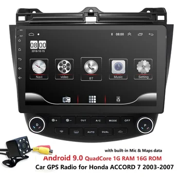 

Car Multimedia Player Radio GPS For Honda ACCORD 7 2003 2004 2005 2006 2007 Quad Core 1024*600 HeadUnit MirrorLink CAM USB BT PC