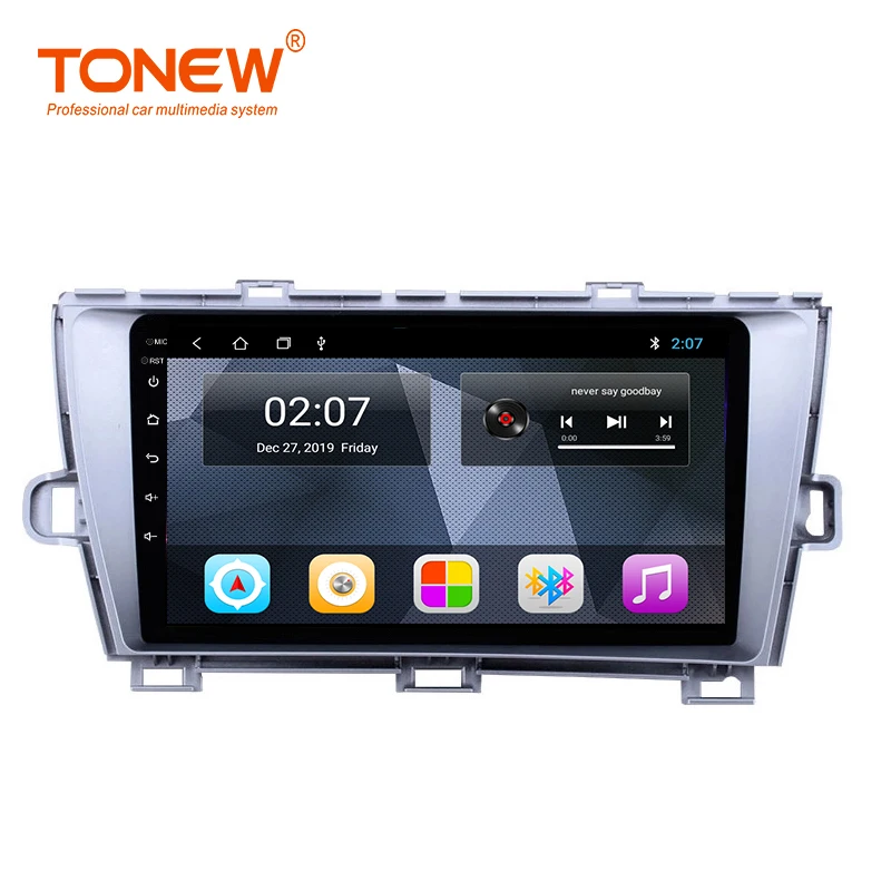 Android 10 для Toyota Prius 2009 - 2013 мультимедийный стерео автомобильный DVD-плеер навигация GPS