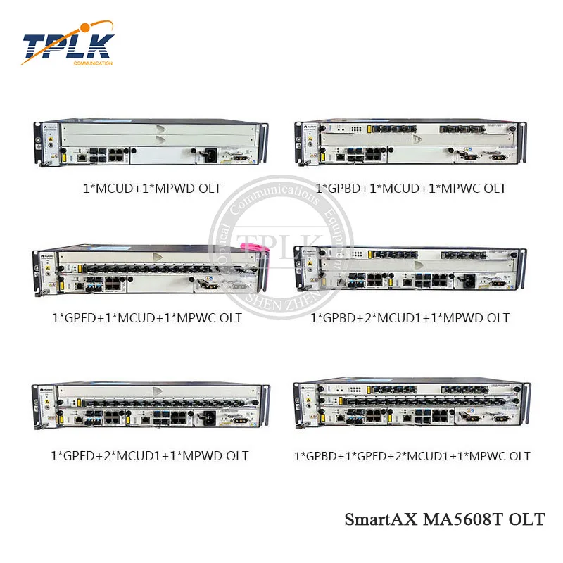 MA5608T GPON OLT с 1*10G MCUD1 + 1 * MPWC (Стандартный ток от-48 В до 72 В) | Мобильные телефоны и