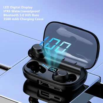 

Wireless Headphone bluetooth headphones with microphone Earphone Earbuds headset earpiece earphon earphones running with case