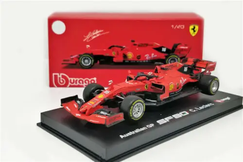 BBurago 1:43 серии подписи Ferrari F1 SF90#5 Себастиан веттел#16 Карл Леклерк гоночный литой под давлением модель автомобиля