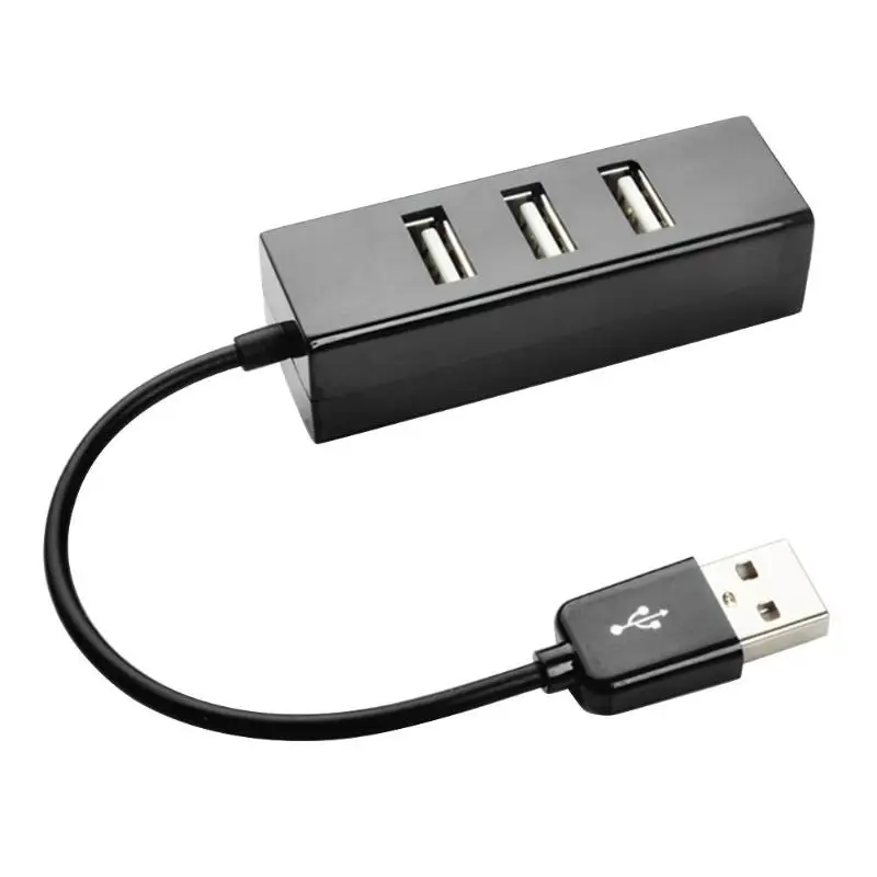 

ALLOYSEED Portable 4 Port USB 2.0 HUB Multi USB Splitter Cable 480Mbps USB Expander For Desktop Computer PC Laptop Accessories