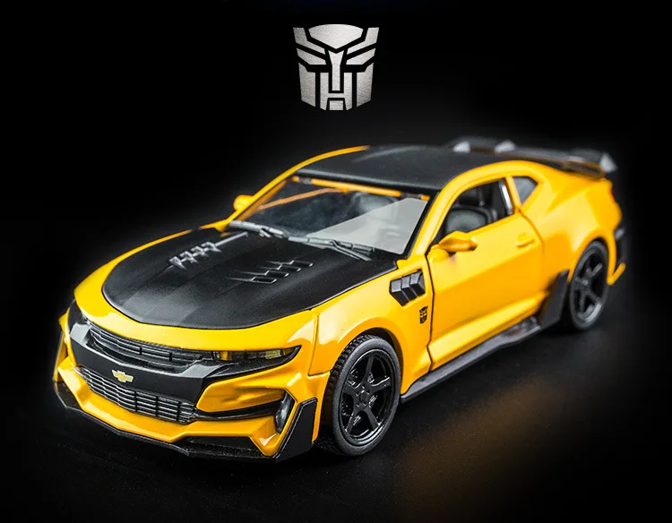 Chevrolet Camaro Bumblebee спортивный автомобиль Jianyuan модель сплава модель автомобиля детский воин модель автомобиля игрушка автомобиль