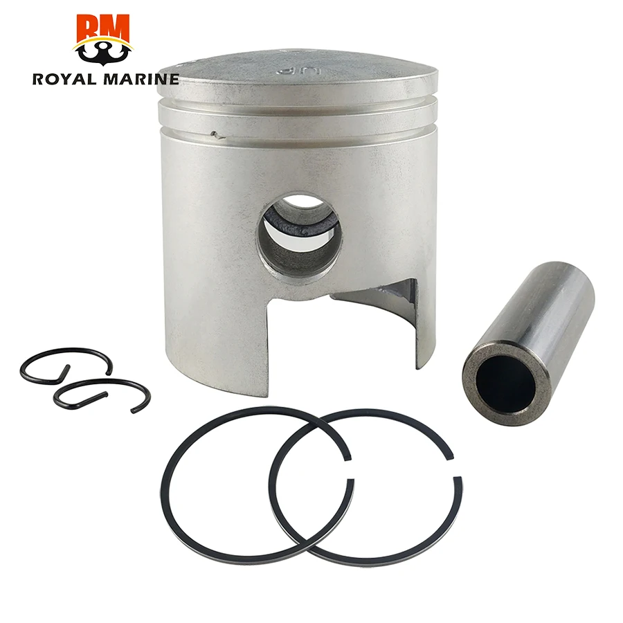 Piston and Piston Ring Set (Std) For Yamaha Outboard Piston Kit 20HP