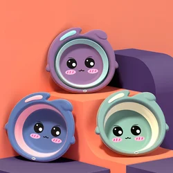 Lavabos plegables de plástico, lavabos portátiles, bañera de lavandería para bebés, accesorios de baño, lavabos plegables