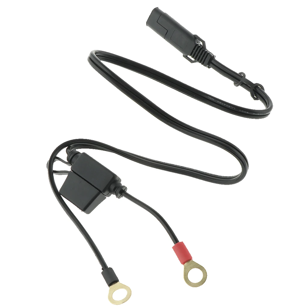 12V мотоциклов Универсальный инструмент Батарея Зарядное устройство Системы мотоцикла прямой проводной кабель для зарядки