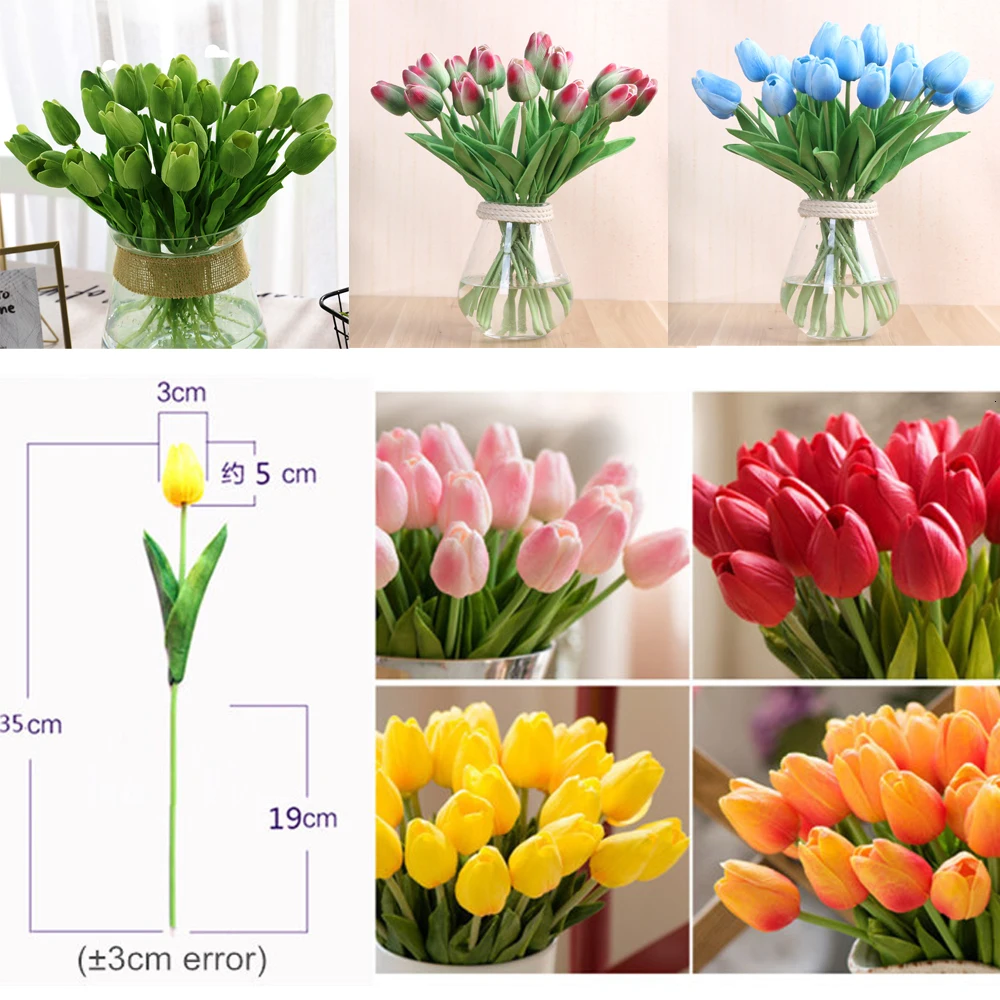 1 шт. красивые настоящие на ощупь цветы латексные тюльпаны искусственный букет поддельный цветок Свадебный букет декоративные цветы для свадьбы