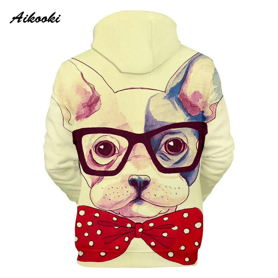 Специальное предложение, детская брендовая одежда с капюшоном французского толстовки "Бульдог" детское праздничное платье высокого качественная толстовка с капюшоном Собака Французский свитшоты с принтом "Бульдог" Костюмы