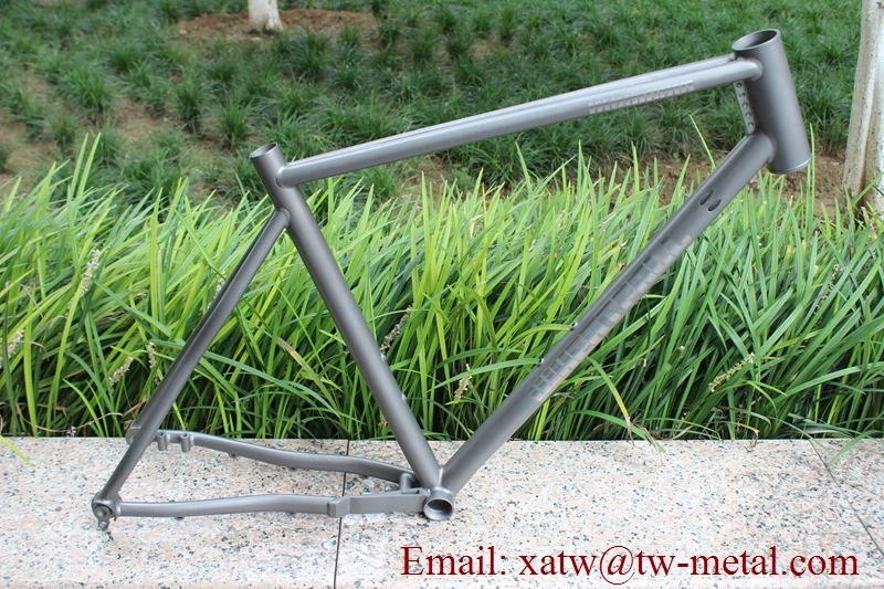 Титановая рама с антигравийным покрытием с thru axle dropout ti gravel велосипедная Рама с внутренней линией маршрутизации дизайн