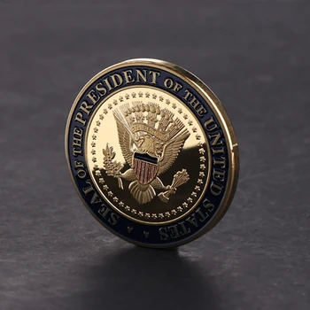 

Commemorative Coin US 45th President DOnald Trump Collection Arts Gifts Souvenir