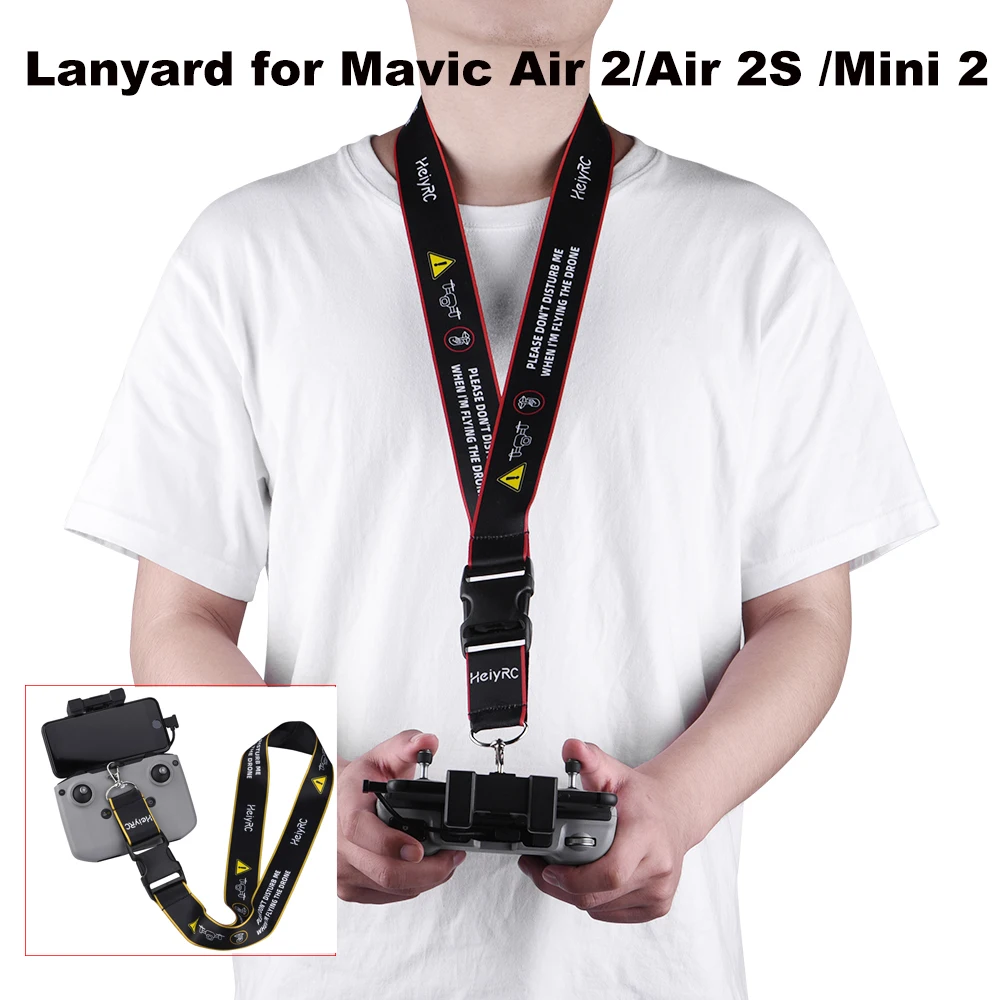 Ремешок на шею для Дронов DJI Mavic 3/Mavic Air 2/Air 2S/Mini 2 держатель крючка пульта
