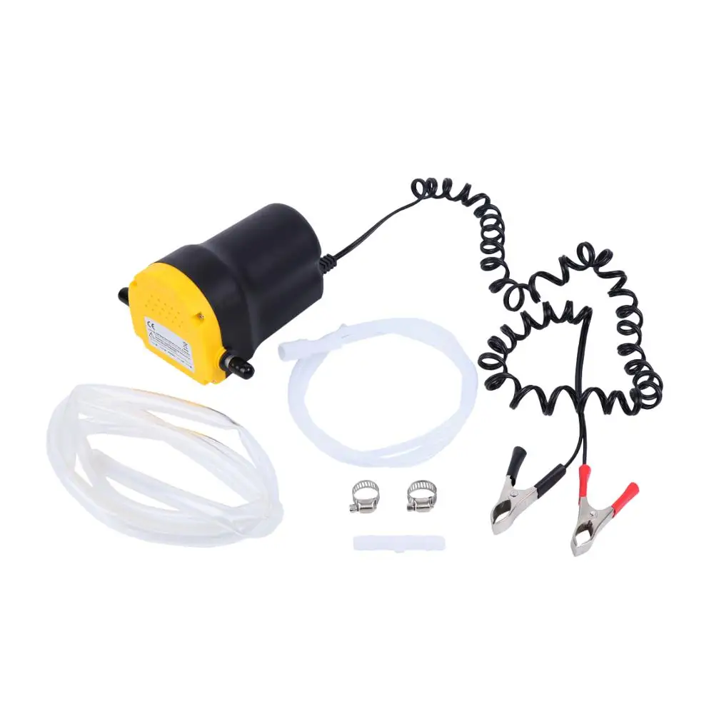 12v 5A 60W Motor Oil Diesel Extractor Scavenge Suction Transfer Change Pump for Auto Car Boat Motor