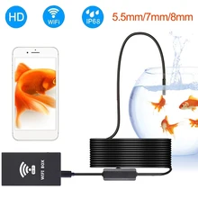 Wifi эндоскоп 640*480 Черный Windows2000/Windows Xp/Vista/Windows7/Windows8 наблюдения водонепроницаемый геодезические трубы